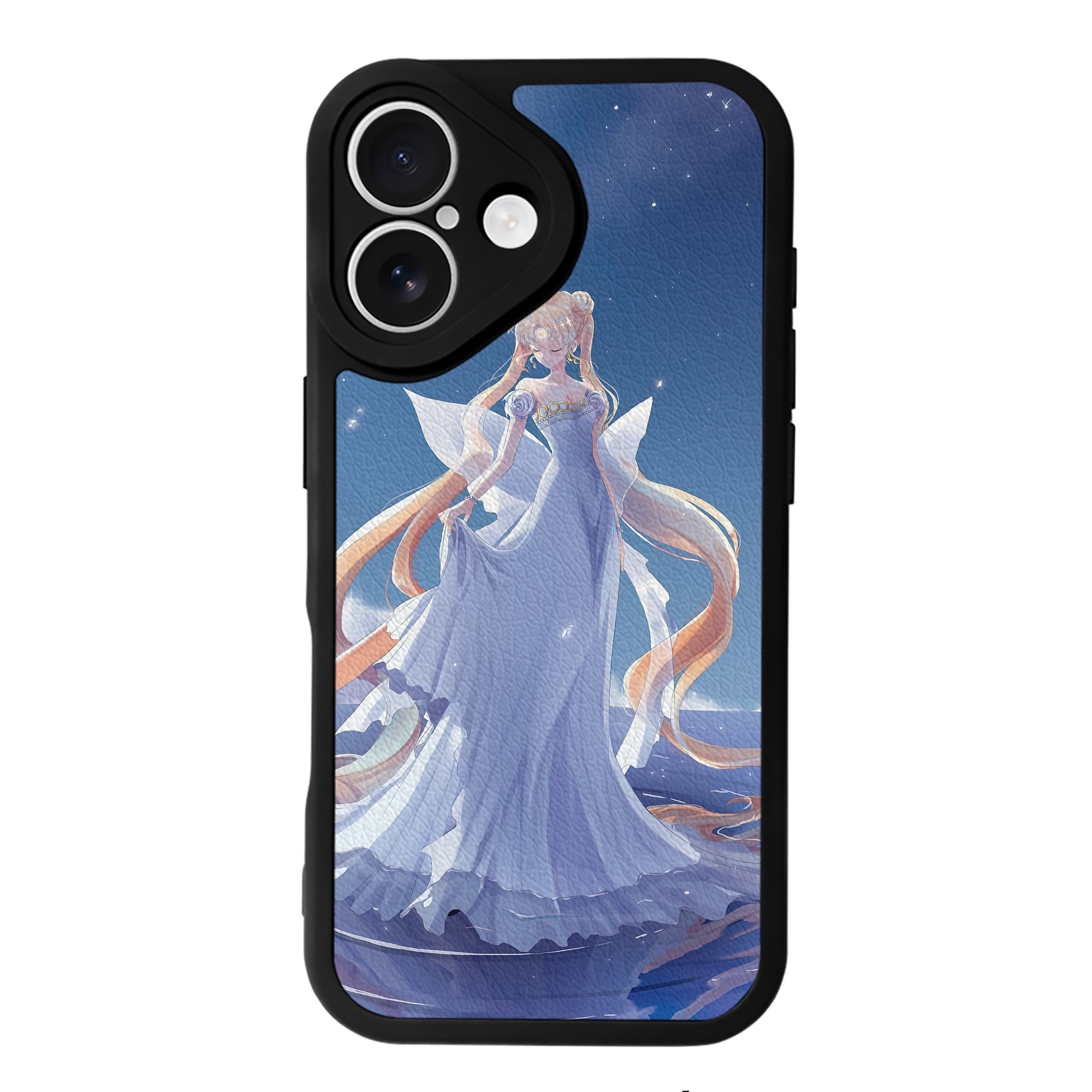 （画像用） 美少女戦士セーラームーン Sailor Moon 【iPhone 16シリーズ対応】シリコンスマホケース（レザー調） 材質：シリコン